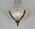 Val Saint-Lambert French Art Deco Chandelier by B. Morin & Val Saint-Lambert 1920s France For Sale - Image 4 of 11