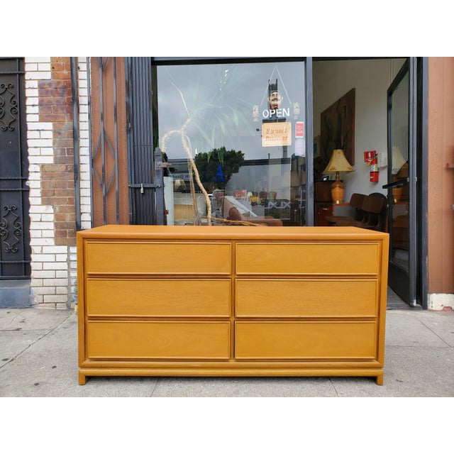 Mid-Century Modern Mid-Century Bleach Mahogany Dresser For Sale - Image 3 of 17