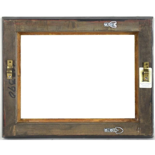 Wood Italian Baroque Style Carved & Gilt Painting Frame House of Heydenryk For Sale - Image 7 of 7