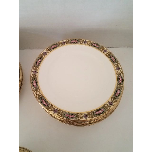 Vintage Homer Laughlin Vandemere Porcelain Dishes- 30 Pieces For Sale - Image 4 of 7