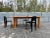 1980s Dining Table or Desk in the Manner of Charlotte Perriand, Solid Wood For Sale - Image 12 of 12