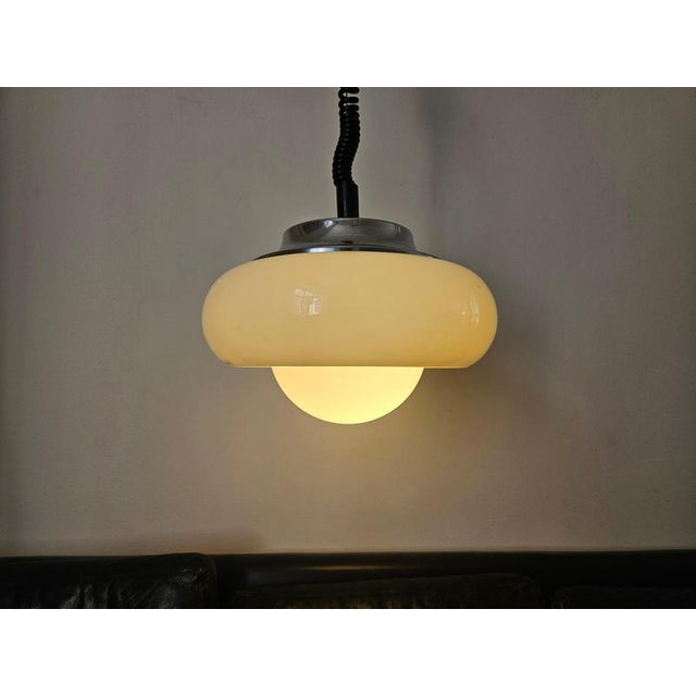Mid-Century Modern Pendant Light by Guzzini for Meblo, 1970s For Sale - Image 10 of 16