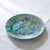 Turquoise Antique French Barbotine Bird Plates, 1875, Set of 3 For Sale - Image 8 of 11