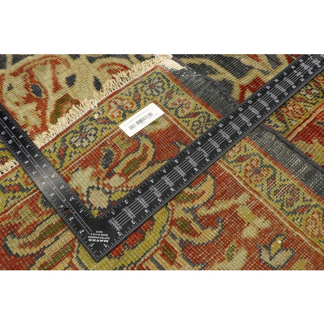 Antique Persian Sultanabad Rug - 09'03 x 11'09 For Sale In Dallas - Image 6 of 10