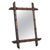 Faux Bamboo Mirror in Wood, 1940s For Sale - Image 10 of 10