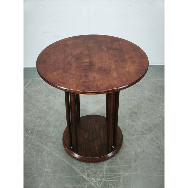 Fledermaus Vienna Secession Bentwood Table, Austria, 1900 For Sale - Image 9 of 11