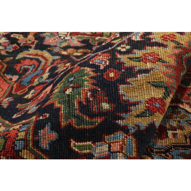 Late 19th Century Persian Heriz Rug, 06'05 X 09'07 For Sale In Dallas - Image 6 of 10