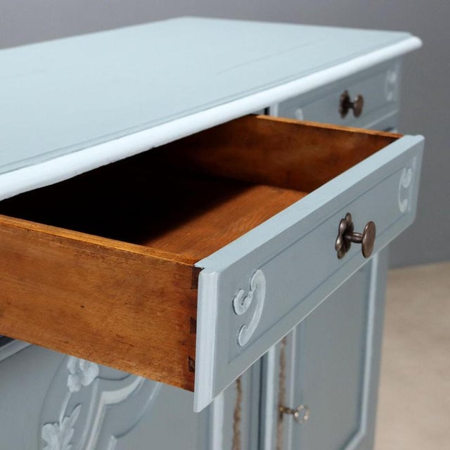 Rococo Style Painted Sideboard For Sale - Image 4 of 10