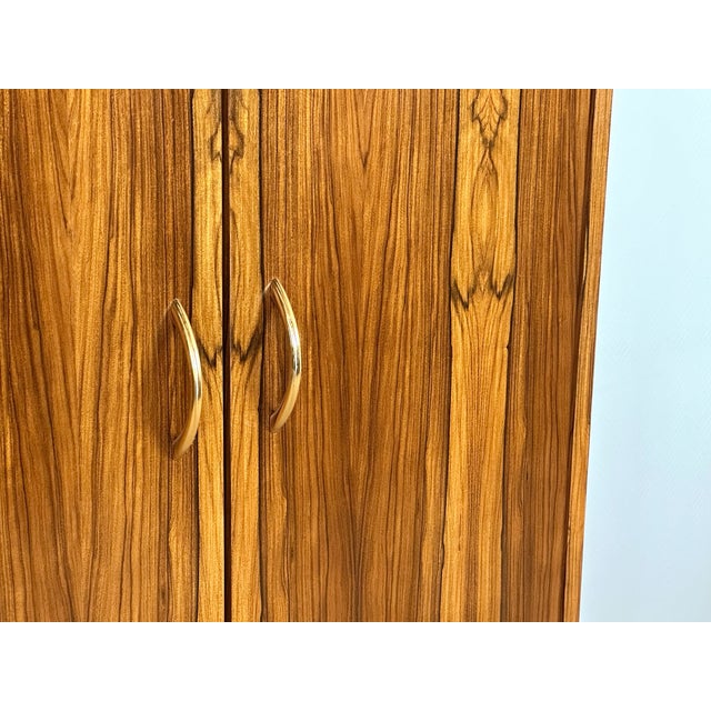 Brown Vintage Rosewood Wardrobe, 1960s For Sale - Image 8 of 10