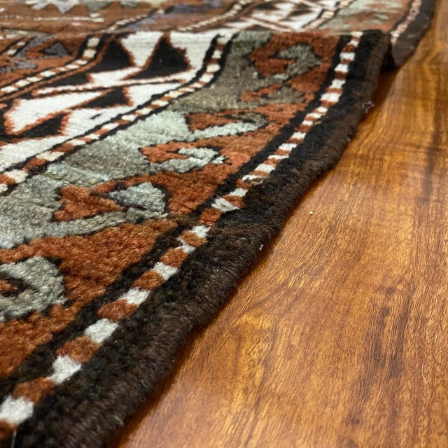 1930s 1930s Vintage Kazak Wool Plant Dye Camel Area Rug For Sale - Image 5 of 13