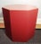 1960s Vintage Modern Burnt Orange Octagonal Table For Sale - Image 5 of 6