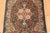 1950s Nazmiyal Collection 1950s Green Floral Vintage Persian Silk Qum Rug For Sale - Image 5 of 8