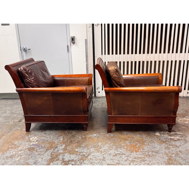 Martha Stewart Signature for Bernhardt Lounge Armchairs, Pair For Sale In San Francisco - Image 6 of 12