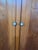 Victorian Antique Oak 2 Door Armoire Cabinet Pantry Late 1800's For Sale - Image 3 of 11