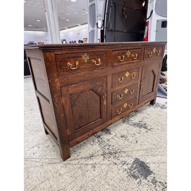 Wood 18th Century English Dresser Base For Sale - Image 7 of 14