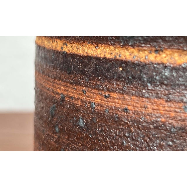 Mid-Century Modern Danish Studio Pottery Planter by Tue Poulsen Keramik for Luwasa, 1960s For Sale - Image 10 of 13