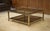 1970s Hollywood Regency Coffee Table in Smoked Glass with Mirrored Frame, 1970s For Sale - Image 5 of 10