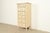 French John Widdicomb Style French Regency Louis XVI Cream Lacquered Lingerie Chest or Semainier, Circa 1960s For Sale - Image 3 of 18