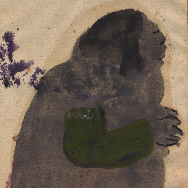Modern Charles Higgins / Pic, Überraschung (Surprise), 1964, Oil on Paper Laid on Card, Framed For Sale - Image 3 of 7