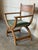 Wood In Style of Henning Kjærnulf Brutalist Oak Kurul Armchair Danish Mid-Century Modern 1960s For Sale - Image 7 of 11