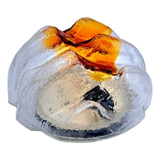 Murano Glass Mountain Ceiling Lamp from Mazzega, 1970s For Sale