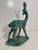 Mid-Century Italian Turquoise Glazed Ceramic Fawn by Magri, 1960s For Sale - Image 6 of 8