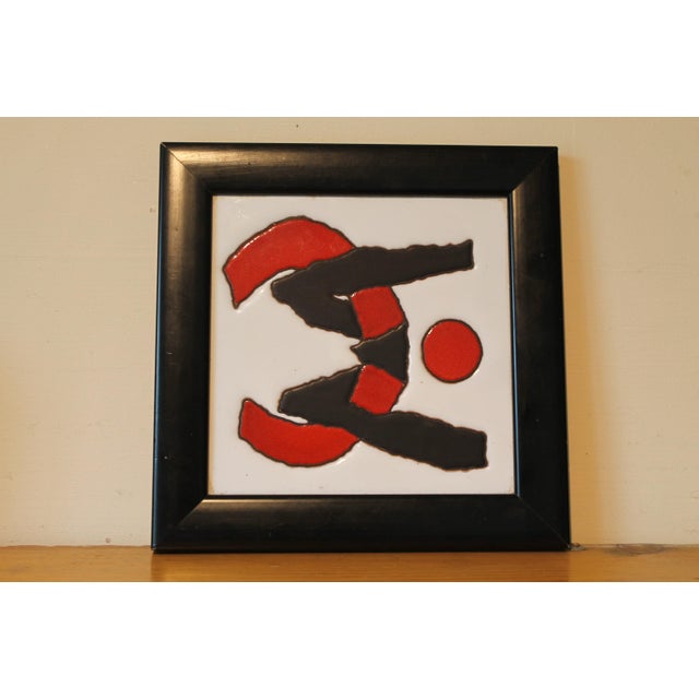 1970s Ceramic Tile by César Manrique Cabrera, 1970s For Sale - Image 5 of 6