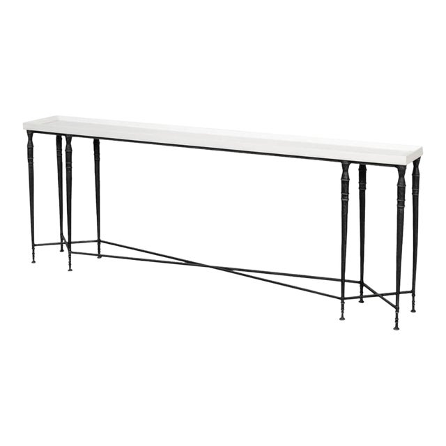 Large Art Deco Console Table For Sale