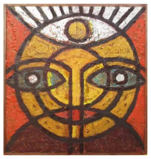 Salvatore Travascio, Trinità, Oil Painting, 1996