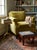 Bring old-world charm to your home with this exquisite antique French Country style mahogany footstool. Featuring a...