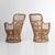 Wood Vintage Rattan Armchairs, 1960s, Set of 2 For Sale - Image 7 of 14