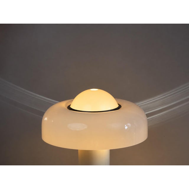 Plastic Vintage Italian Table Lamp Brumbury by Luigi Massoni for Guzzini, 1970s For Sale - Image 7 of 16
