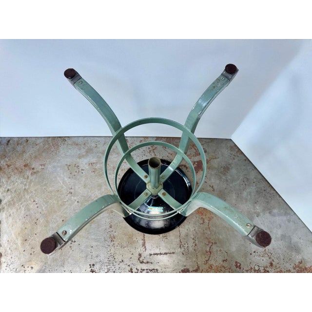 1930's a.s. Aloe Adjustable Medical Stool, St. Louis For Sale - Image 9 of 12