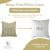 Not Yet Made - Made To Order Fabdivine Handcrafted Block Print Cushion Cover 14x14 Inch Pure Linen- Titli Border For Sale - Image 5 of 5