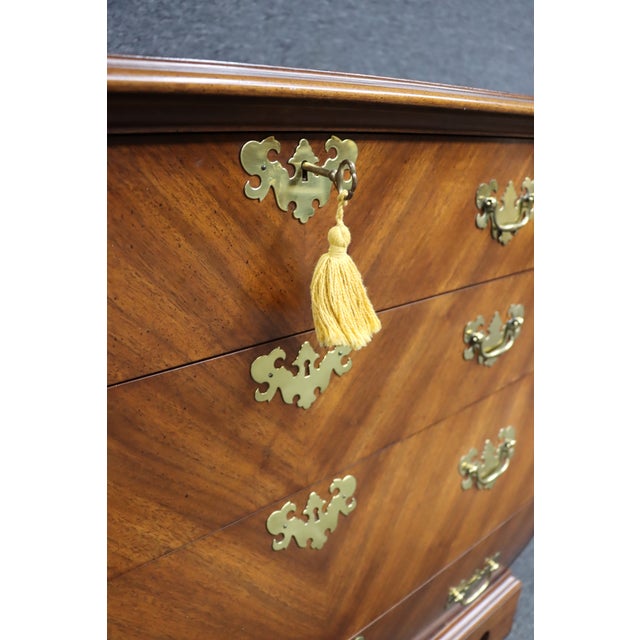 Weiman Cherry Bombay Commode Chest For Sale - Image 13 of 13