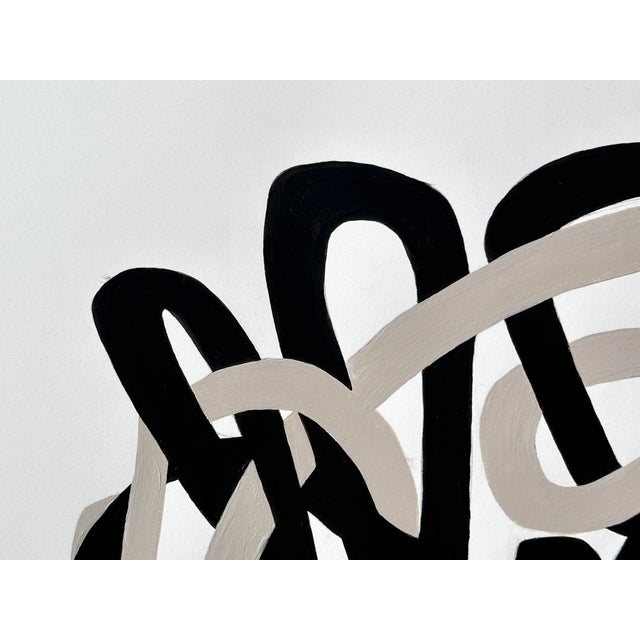 Amanda Andersen, Symbiotic String I, 2024, Acrylic Painting on Paper For Sale - Image 6 of 8