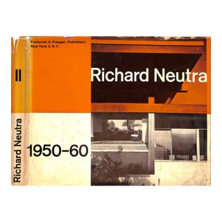 "Richard Neutra: 1950-1960" Boesiger, W. For Sale