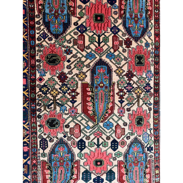 Antique Bakhtiar Rug in Wool, 1890s For Sale - Image 14 of 18