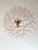 Elegant and contemporary “Conchiglie” Murano Glass Gold 24k Chandelier Very bright and lively chandelier for luxury...