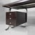 Metal Italian Modern Metal and Dark Brown Plastic Desk from 2 INN, 1970s For Sale - Image 7 of 18