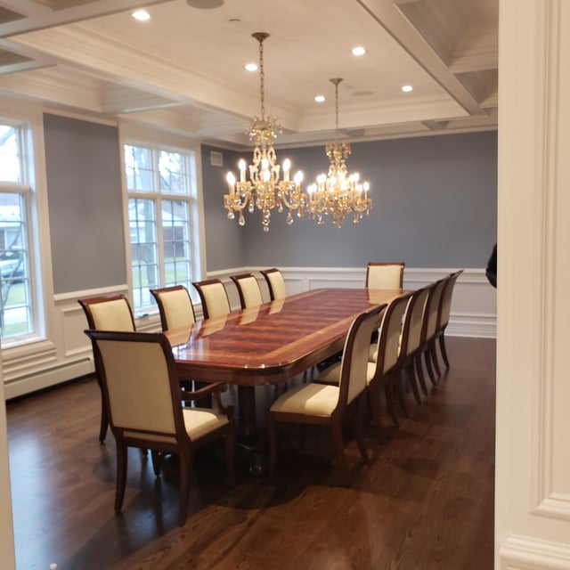 Wood Extra Long Mahogany Dining Table,12-24 Feet Long, Seats 28 People an Ap Exclusive by AntiquePurveyor For Sale - Image 7 of 18