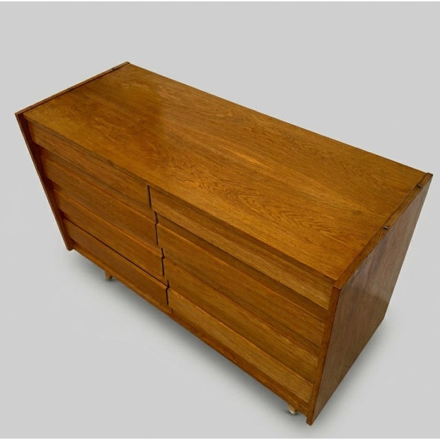 Mid-Century Modern Mid-Century U-453 Chest of Drawers from Jiří Jiroutek, Czechoslovakia, 1960s For Sale - Image 3 of 7