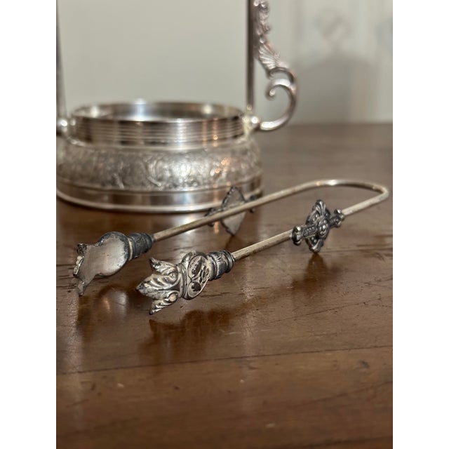 Late 19th Century Victorian Wilcox Silver Plate Pickle Castor With Figural Glass, No. 4624 For Sale In Boston - Image 6 of 15