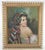 Wood Giordano Giovanetti Italian Portrait Painting of an Exotic Woman, 1950's For Sale - Image 7 of 11