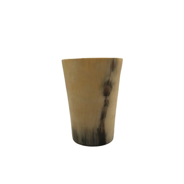 Early 20th Century Real Moose Antler Horn Cup—Shot Glass For Sale - Image 9 of 12
