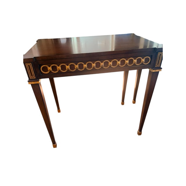 Brown 1960s Theodore Alexander Living Room Jacqueline Side Tables For Sale - Image 8 of 12