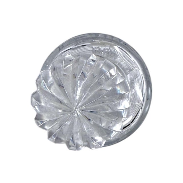 Late 20th Century Late 20th Century Ralph Lauren Glen Plaid Crystal Decanter With Stopper Made in Poland For Sale - Image 5 of 13