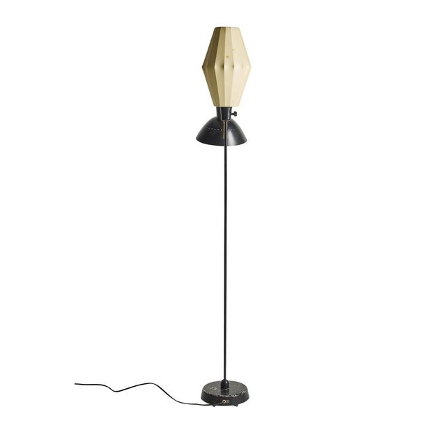 Mid-Century Modern Mid-Century Modern Two-Arm Floor Lamp by Hans Bergström for Ateljé Lyktan, 1950s For Sale - Image 3 of 7