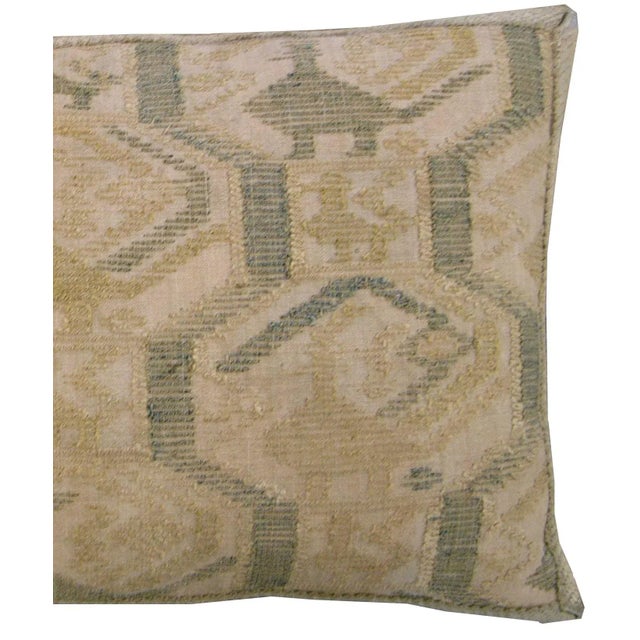 Tan Circa 1850 Antique Portuguese Pillow For Sale - Image 8 of 9