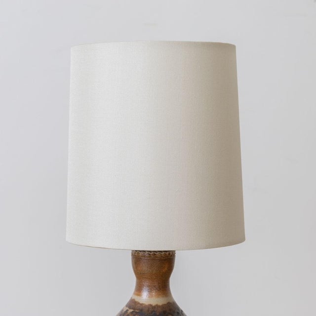 1960s 1960s French Ceramic Lamp by Jean-Claude Courjault For Sale - Image 5 of 11